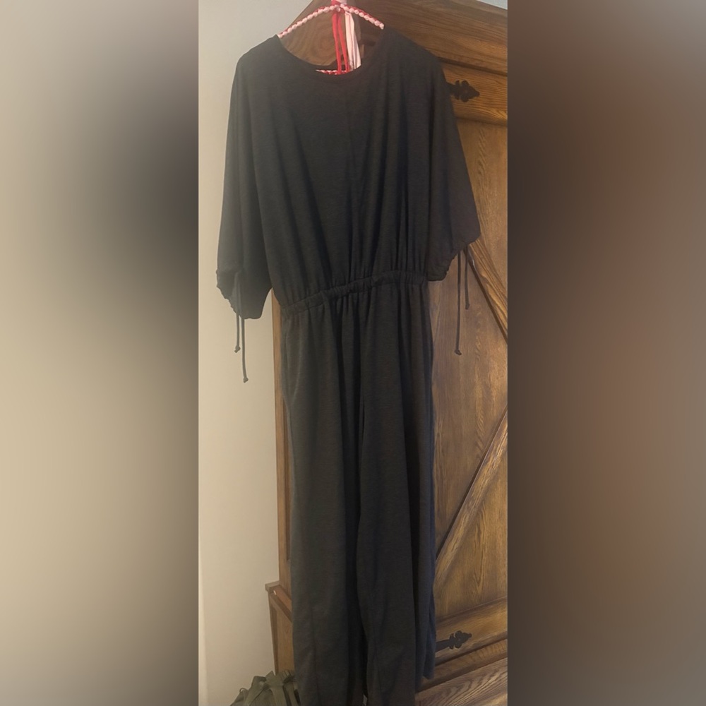 Three Bird Nest Black Wide Leg Jumpsuit
